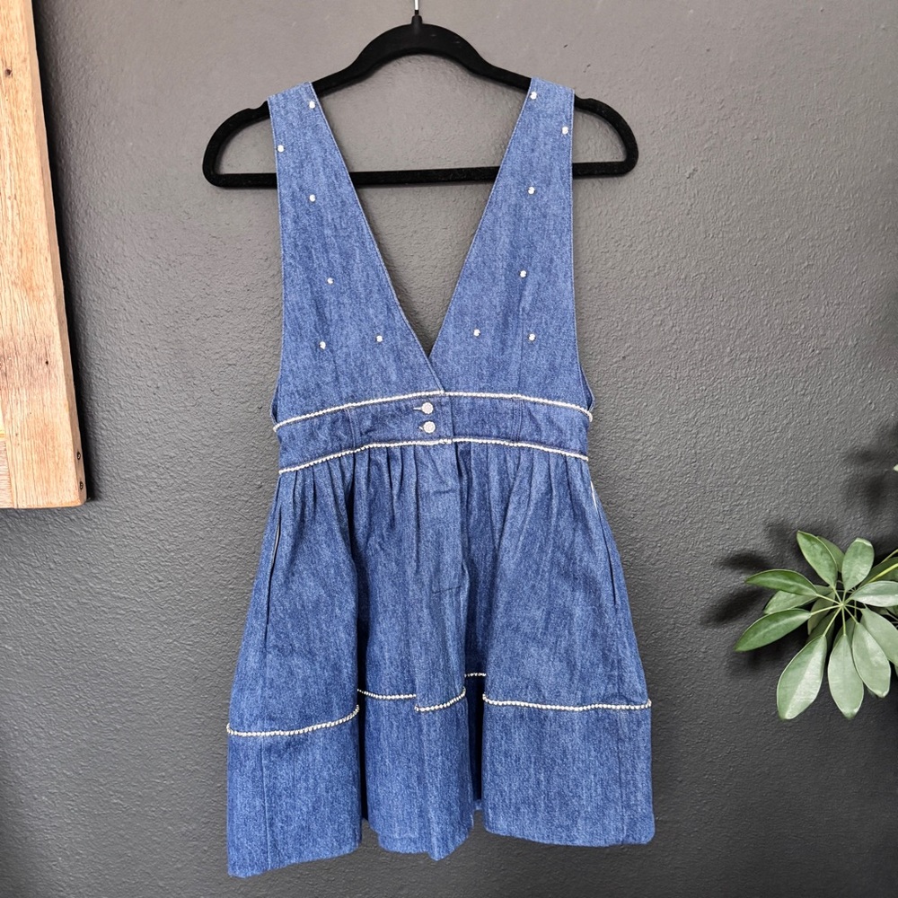 Free People Aultry Embellished Mini Dress - Picture 7 of 10